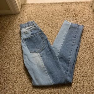 PacSun size 23 - high rise straight jeans